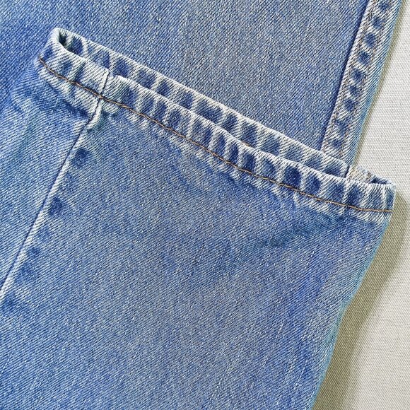 Levi's 516 jeans men's size W34 X L30 medium washed blue slim fit straight - Picture 8 of 12